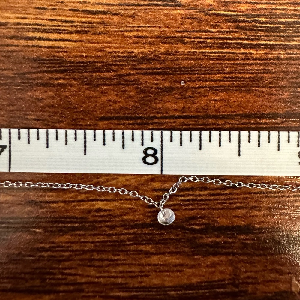 ❌SOLD❌ catbird nyc • diamond pinprick necklace solid white gold diamond - Picture 11 of 13